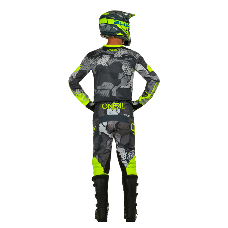 Jersey Element Camo, Gris/Amarillo - Imagen 4