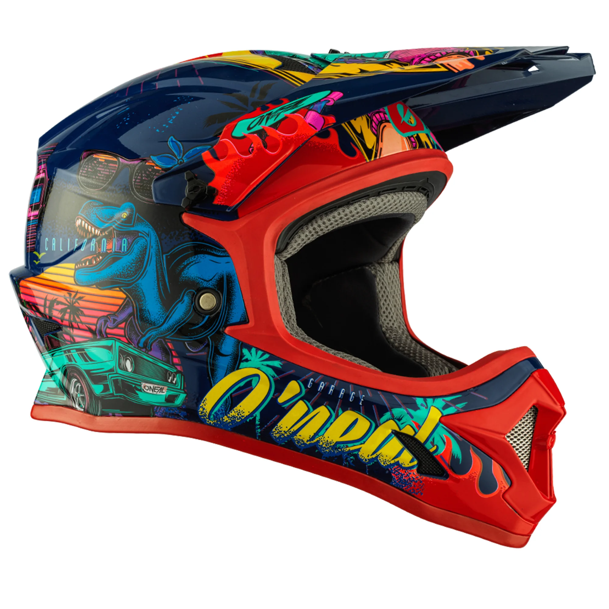 Casco 1SRS Youth Rex, Multicolor - Imagen 2