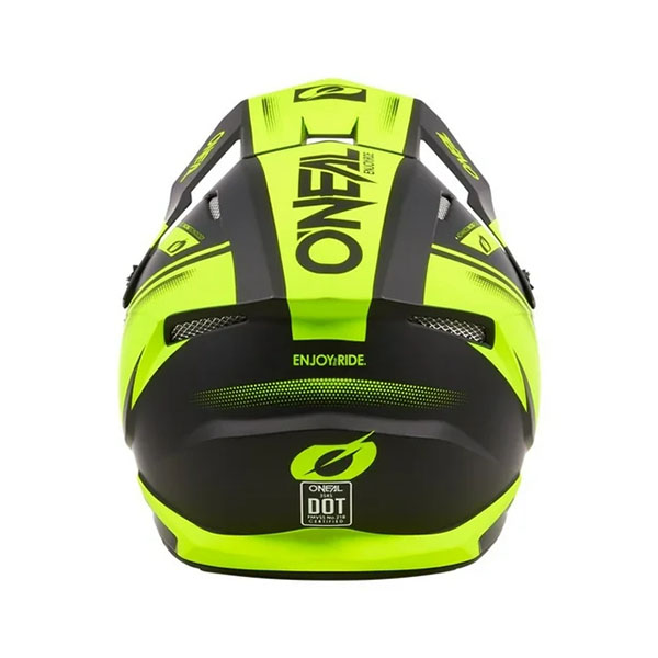 Casco 3 Series Racewear, Negro/Neón - Imagen 2