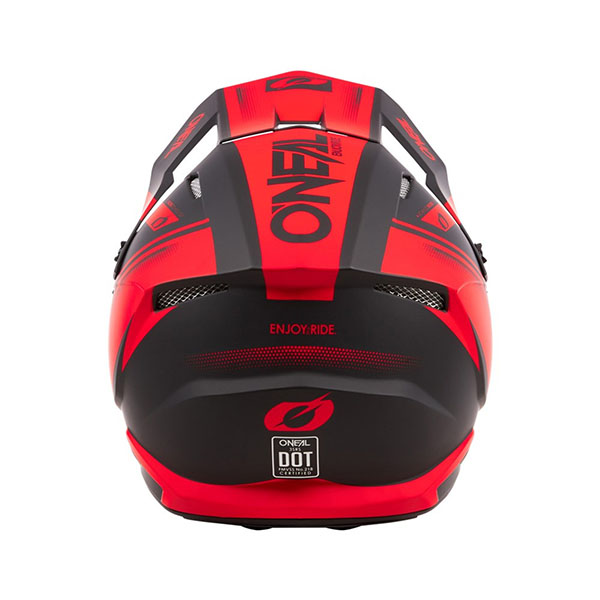 Casco 3 Series Racewear, Negro/Rojo - Imagen 3