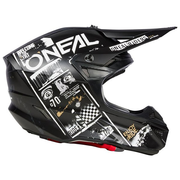 Casco 5 Series Attack V.23, Negro/Blanco - Imagen 3