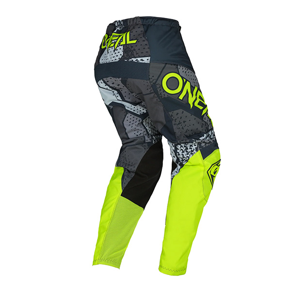 Pantalón Element Camo V.22, Negro/Amarillo - Imagen 2