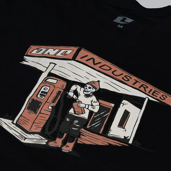 CAMISETA ONE STATION NEGRO - Imagen 3