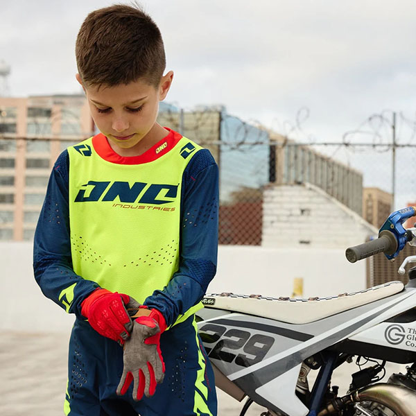 X-197 NEON NAVY JERSEY - Imagen 4